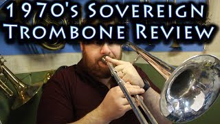 1970s Besson Sovereign Tenor Trombone Review [upl. by Anitsirk]