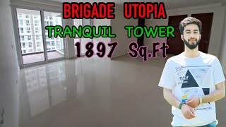 Brigade utopia  brigade utopia construction status  brigade utopia Varthur  brigade utopia 3 bhk [upl. by Iznekcam]