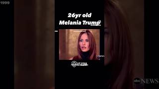 Heres a Clip of Melania Trump at Age 26 [upl. by Annayr]