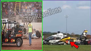 Prayers🙏 Shane Nolan AIRLIFTED to Hospital After Lernerville Speedway CRASHGeibelFest [upl. by Duong815]