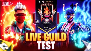 FREE FIRE CUSTOM GIVEAWAY  1VS2 LIVE GUILD TEST  ajjubhai shortsfeed guildtest ipgpriyalive [upl. by Aynodal]