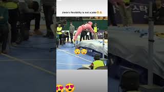 BTS 2024 BTS JIMIN FLEXIBILITY TRending bts video [upl. by Ahsinal]