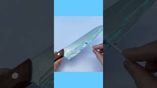 how to Easy Way To Sharpen A Knife Like A Razor Sharp  Amazing diy handyhacks diyprojects [upl. by Hugibert]