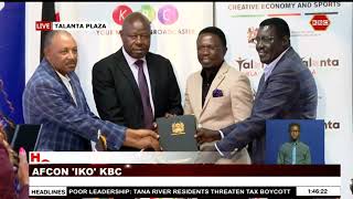 AFCON Iko KBC I KBC acquires free to air rights of Africa Cup of Nations 2023 [upl. by Tenej]