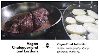 How to Make Vegan Chateaubriand from Seitan Step by Step Guide [upl. by Kipper]