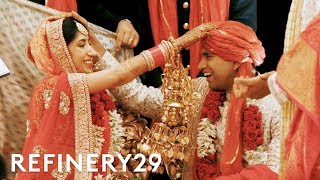 This Traditional Indian Wedding Is Insanely Beautiful  World Wide Wed  Refinery29 [upl. by Lou523]