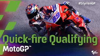 Quickfire Qualifying  2021 StyrianGP [upl. by Ahsele153]