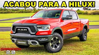 RAM 1500 REBEL 2021 Finalmente no Brasil com V8 de 400 Cavalos [upl. by Stanfield468]