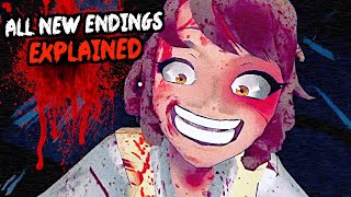 Saiko No Sutoka No Shiki Halloween Mode ALL ENDINGS EXPLAINED [upl. by Seow246]