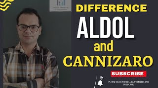 Difference between Aldol condensation and Cannizzaro reaction [upl. by Adnaerb]