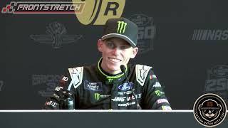 Riley Herbst Discuss Win At Indy And His 2025 Plans [upl. by Evslin]