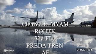 Pre Departure Clearance  with ForeFlight [upl. by Kayle]