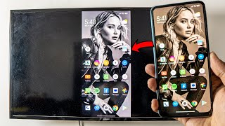 HOW TO CONNECT MOBILE PHONE TO TV  SHARE MOBILE PHONE SCREEN ON TV 2023 [upl. by Egrog609]