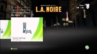 LA Noire City Premium Theme Xbox HD [upl. by Edelsten]