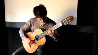 Bach Gigue Classical Guitar by Jesse Liang Music [upl. by Nalloh]