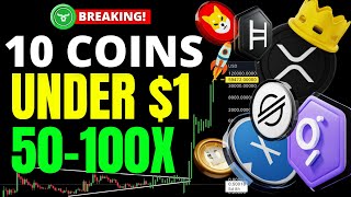 Top 10 Crypto Coins Will Make Millionaires BEST CRYPTO TO BUY NOW Under 1 in 2023 [upl. by Karlan914]