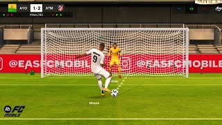 Penalty Shootout 19  Real Madrid Vs Atletico Madrid  EA FC MOBILE 25 [upl. by Raynah]