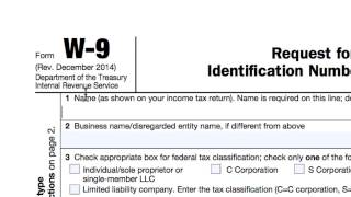 How to Complete an IRS W9 Form [upl. by Karol]