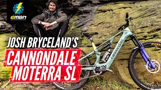 Josh Brycelands Cannondale Moterra SL  EMBN Pro Bike Check [upl. by Aeht]