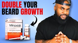 How to Double Your Minoxidil Beard Growth  Best Quick amp Easy Tip For Fuller and Thicker Minox Beard [upl. by Allen]