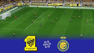 Al Ittihad vs Al Nassr  Saudi Pro League 2024  Full Match All Goals  FC 25 Gameplay PC [upl. by Thayer572]