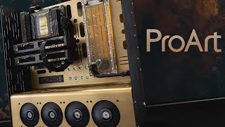 Taking ProArt to the next Level ft Stealth Tubing CPU Block [upl. by Nohsed]