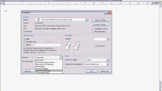 Word Drucken mal anders [upl. by Amatruda]
