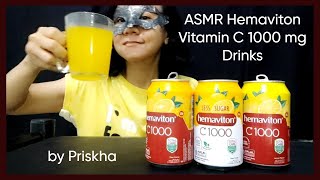 ASMR Drinking Vitamin C 1000 mg Drinks by Hemaviton [upl. by Rivera]