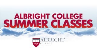 Albright College Summer Classes [upl. by Guarino]