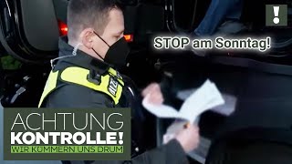 🚚 Halt STOP Am Sonntag wird nicht LKW gefahren 🚚 3 LKWKontrollen  Achtung Kontrolle [upl. by Ycrep]