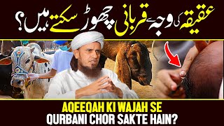 Aqeeqah Ki Wajah Se Qurbani Chor Sakte Hain  Ask Mufti Tariq Masood [upl. by Nimajneb795]