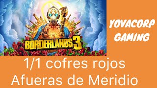 Borderlands 3  Afueras de Meridio 100 Todos los desafios Guia [upl. by Eded]