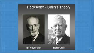 Heckscher  Ohlin Theory  International Economics [upl. by Gosser715]