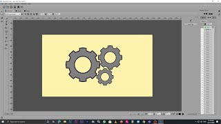 How to animate a gear in Tupi tube 2D desk l 2023 l Easy method [upl. by Charley]