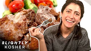 Tess Makes Her Familys Favorite Crispy Falafel Recipe  Slightly Kosher [upl. by Haon652]