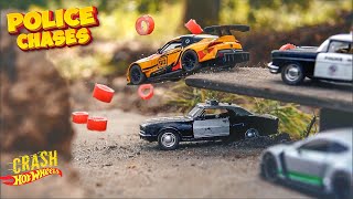 164 Scale Police Cars Chase amp Cinematic Crashes Compilation Slow Mo [upl. by Morell]