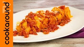 Tagliatelle al sugo finto  Pasta veloce e sfiziosa [upl. by Asemaj]