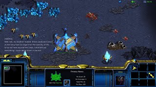 StarCraft Remastered 4K 60FPS Brood War Campaign Protoss 2  Dunes of Shakuras [upl. by Tema276]