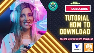 How To Download Secret Free VIP Files From This Channel Tutorial  VphoneGaGa Vmos Pro amp More [upl. by Georgeanna]