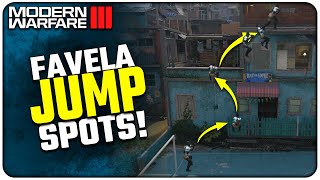 Insane Jump Spots on FAVELA in Modern Warfare III [upl. by Ueik]