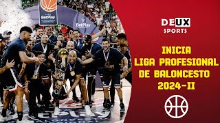 🏀🇨🇴 Liga Profesional de Baloncesto de Colombia 2024II todo lo que debe saber del torneo [upl. by Etteneg]