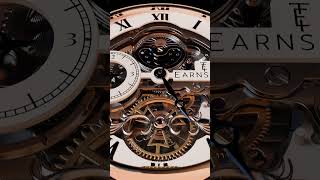 EARNSHAW  Longitude Automatic Skeleton  Watch Promo Video [upl. by Nadbus]