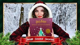 Harry Potter Insight Editions Hogwarts Seasonal Surprises Advent Calendar ❄️ [upl. by Collyer33]