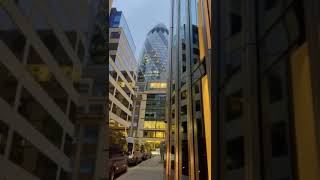 Londons famous building quotThe Gherkinquot deepaligvlog london [upl. by Hieronymus]