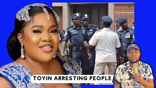 Toyin Abraham Arresting Nigerians for Insulting Her [upl. by Myranda]