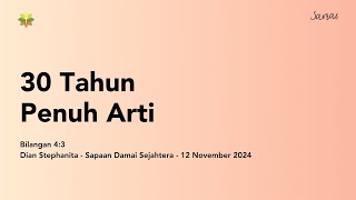 30 Tahun Penuh Arti [upl. by Dian]