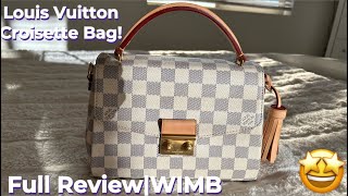 LOUIS VUITTON CROISETTE FULL REVIEWEverything you need to know [upl. by Ttenaj]