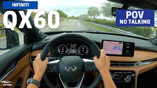 2022 Infiniti QX60 Autograph  POV Test Drive [upl. by Edrock]