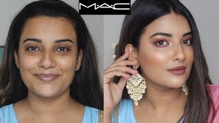 Step By Step Newly Wed Makeup  One Brand Makeup Tutorial With MAC Cosmetics [upl. by Alyahs]