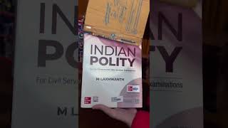 Unboxing my new book laxmikanth polity upsc bpsc uppsc prelims god viralvideo unboxing [upl. by Ettolrahs]